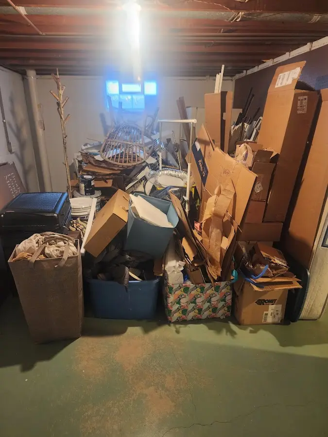 Roll-off dumpster container at job site for Yard Waste Dumpster Rental in Lemon Grove